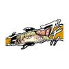 Guilty Gear Anime Eyes Vinyl Stickers, Scratch Proof PVC Car Decals, Funny Graphic Decor for Windshield & Air Conditioner