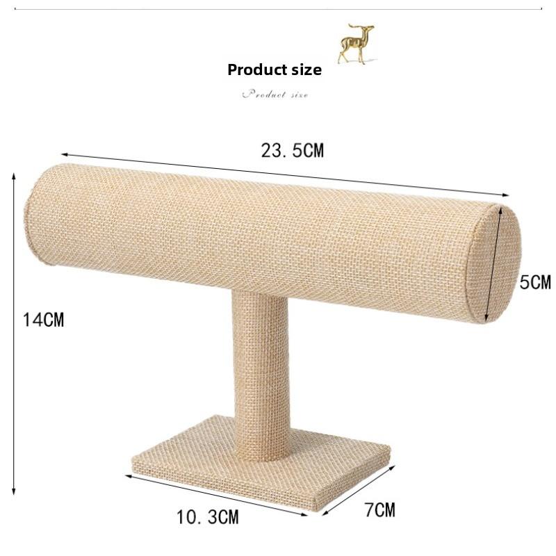 Bracelet Display Stand, Velvet Single-layer Watch Stand, Stall Storage Display Props and Accessories