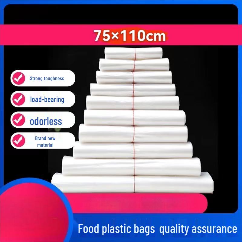 Disposable Food Grade Plastic Carry Bags
