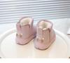 Kids' 2025 Winter Thickened Velvet-Lined Snow Boots - Waterproof, Casual Cotton Shoes for Boys and Girls