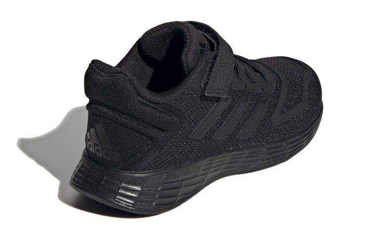 adidas Duramo 10 EL K Fabric Comfortable Abrasion Resistant Low Top Kids' Running Shoes Black Kids' GZ0637