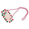 62KD Playful Christmas Decor Fun Dollhouse Miniature Swing for Party Atmospheres