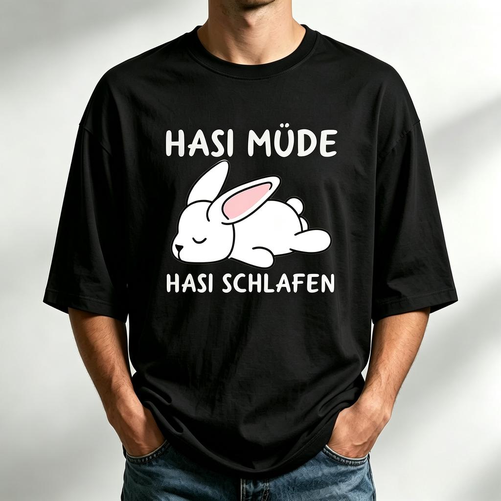 Cute Sleeping Rabbit Graphic Print Modal Unisex Tshirt Oneck Short Sleeve Streetwear Oversized Loose Casual Home Daily Tees Tops