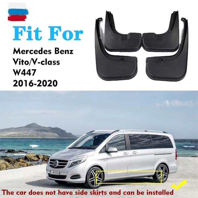 Schmutzfänger für Mercedes Benz VITO V-Klasse W447 Kotflügel, Spritzschutz, Kotflügel, Kotflügel, Auto-Zubehör, Auto-Styline, 4 Stück