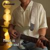 Luo Jin Star Pattern Guitar Strap PO-092 - Classic Buckle Design