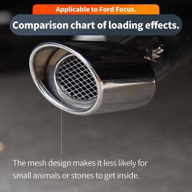 Tailpipe Muffler for Toyota Corolla, Excelle, Trumpchi GS4, Focus, Bluebird, Changan CS75