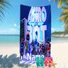 Customizable Personalized Beach Towels Astro Bot Themed designs.Suitable for the Beach, Yoga, Sports;ideal As Beach Accessories