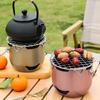 Outdoor Portable Mini Small Carbon Stove Household BBQ Stainless Steel Enclosure Stove Tea Olive Alcohol Korean Barbecue Stove