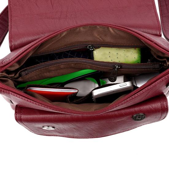 Geantă de cumpărături casual moale, autentică, pentru femei