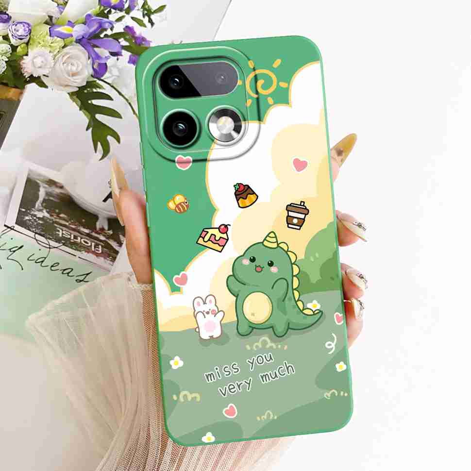 For Realme 16 Pro 5G RMX5121 6.78" Case Cartoon Animals Silicone Back Cover For Realme 16Pro 16 PRO RMX5120 Bumper Phone Cases