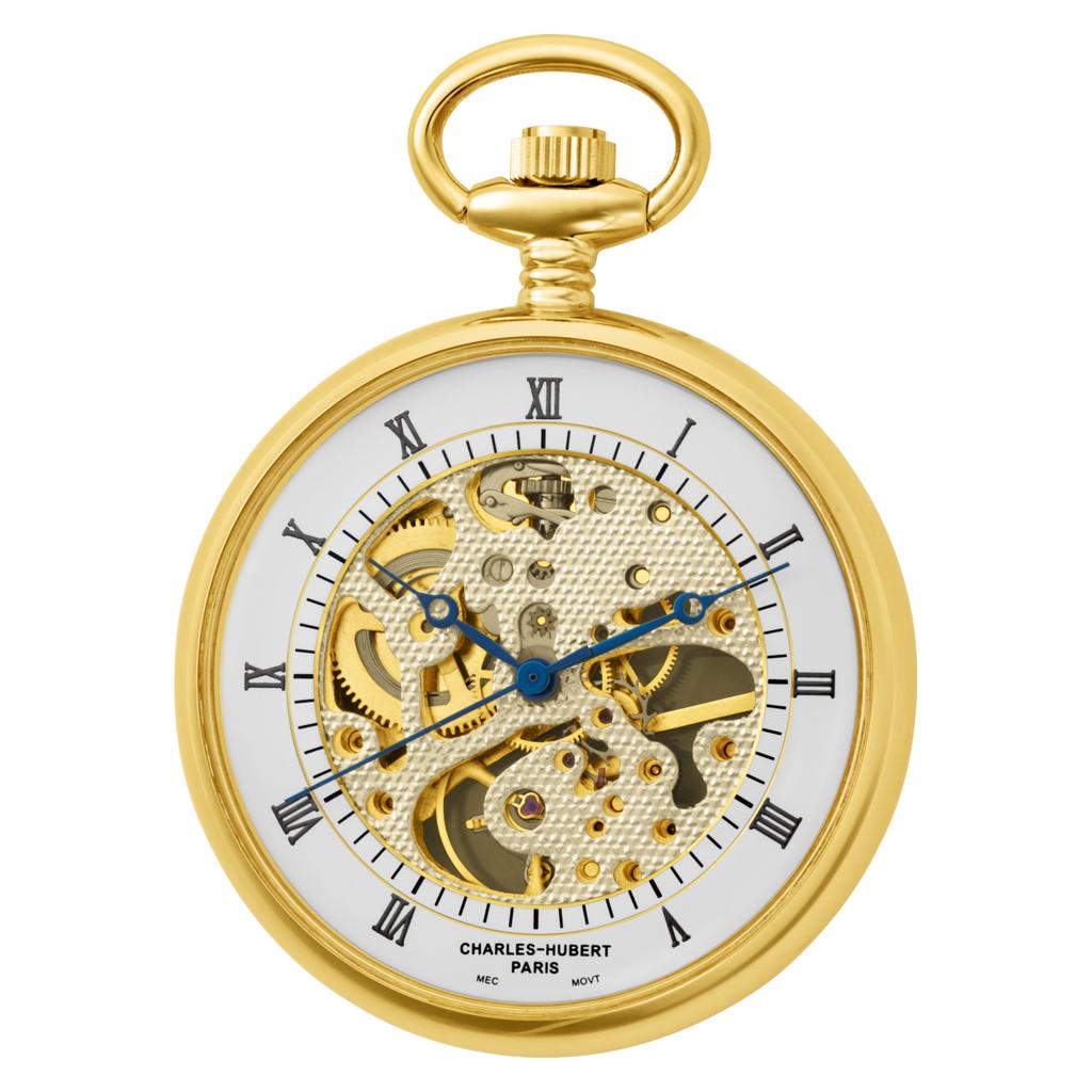Charles-Hubert, Paris Men's Pocket Watch 3802