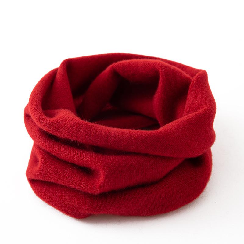 Children's 100% Pure Cashmere Neck Warmer - Boys & Girls Autumn/Winter Style, Flat Knit Gaiter for Warmth & Protection.