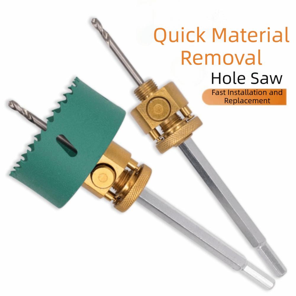 Bi-Metal Construction Quick-Release Hole Opener Hexagon Shank Drill Bit  Ceiling Opening