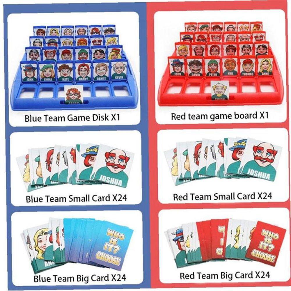 Characters/Animals Chess and Card Puzzle Toys Gift Who Is It Board Game Family Education Games