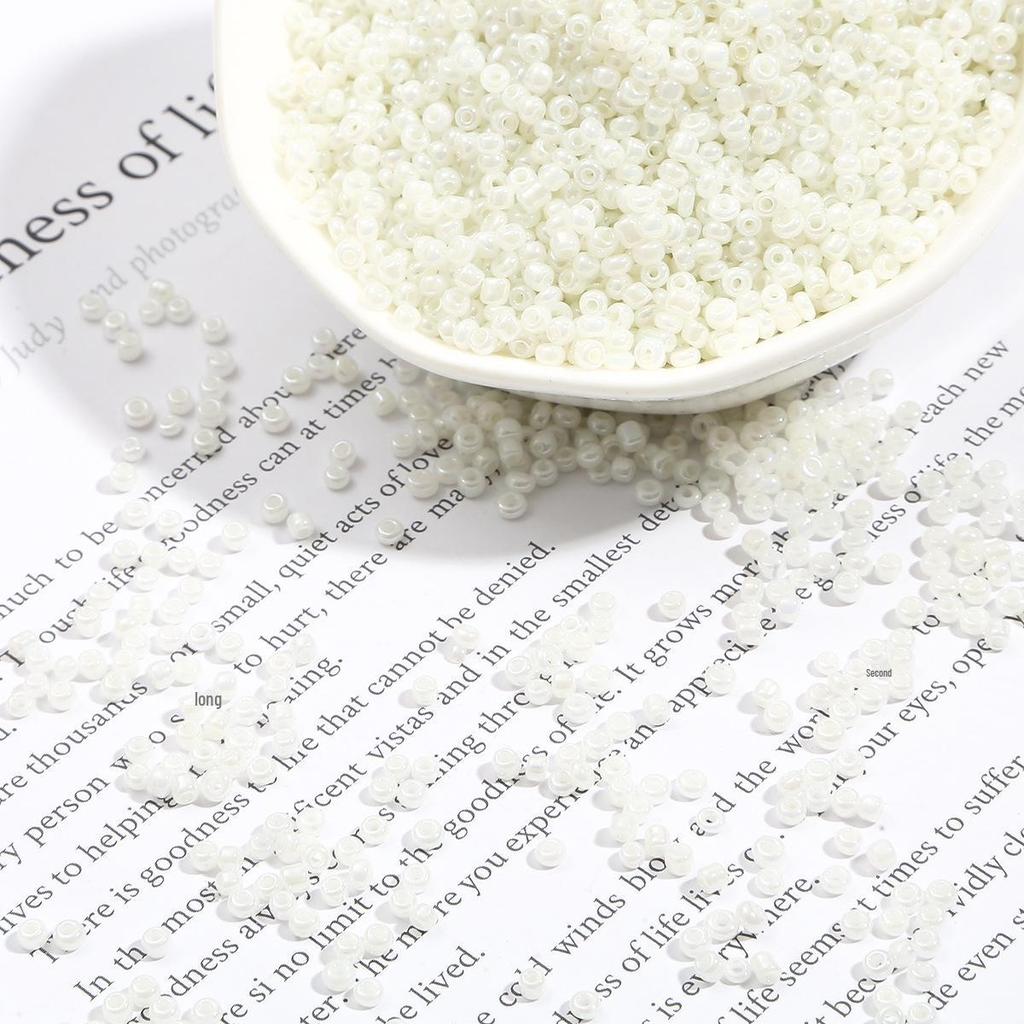 2/3mm Colored Glass Beads for DIY Jewelry Bracelets