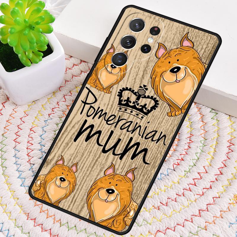 Pomeranian puppy dog TPU Phone Case For Samsung Galaxy note 10 pro S26 S25 S24 S23 S22 Ultra Plus S21 FE S20 Shockproof Cover