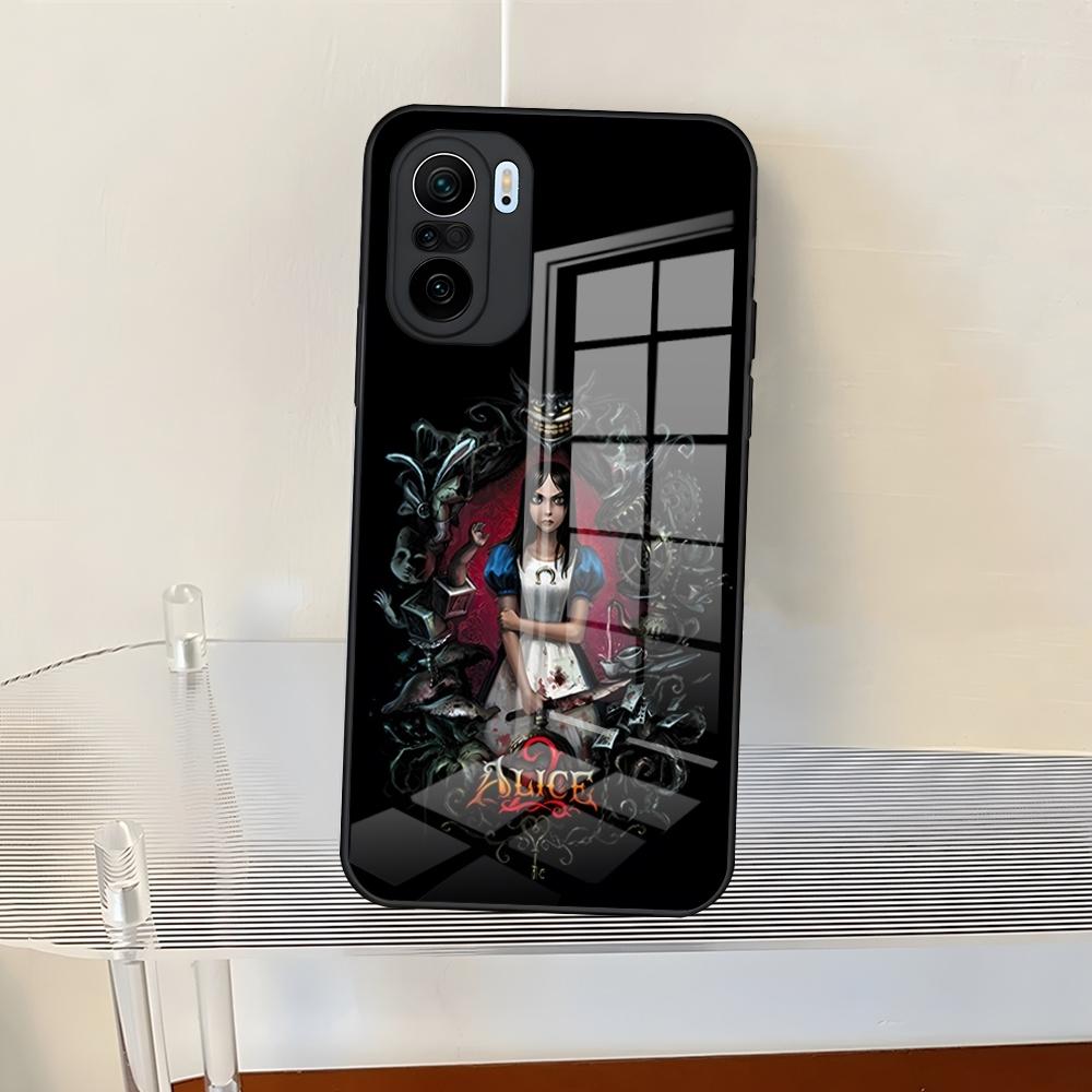 

Game A-Alice Madness R-Returns Phone Case For Redmi 13 12 13c 12c Note 13 Pro Plus 11 12 Pro 10 12s 11s Tempered Glass Cover Redmi 12