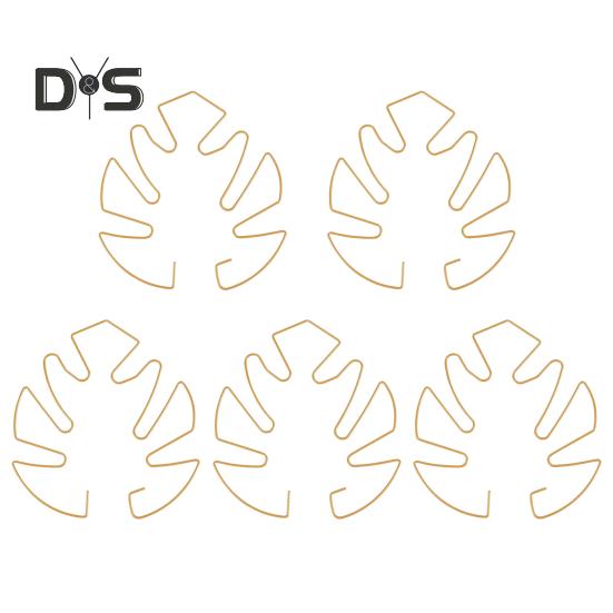 Soporte para plantas Monstera, reutilizable, de hierro recubierto, estabilizador en forma de flor o corazón, para plantas trepadoras de interior y exterior.