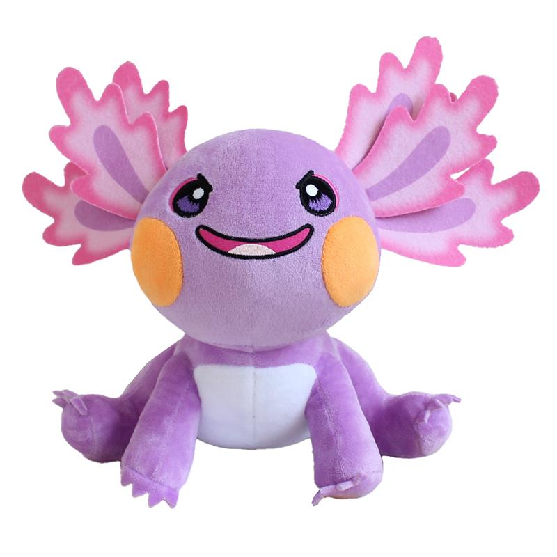 New Axolotl Plush Toy Plush Stuffed Animal Hexagonal Salamander Toy Doll Room Decoration Kids Birthday Christmas Gift