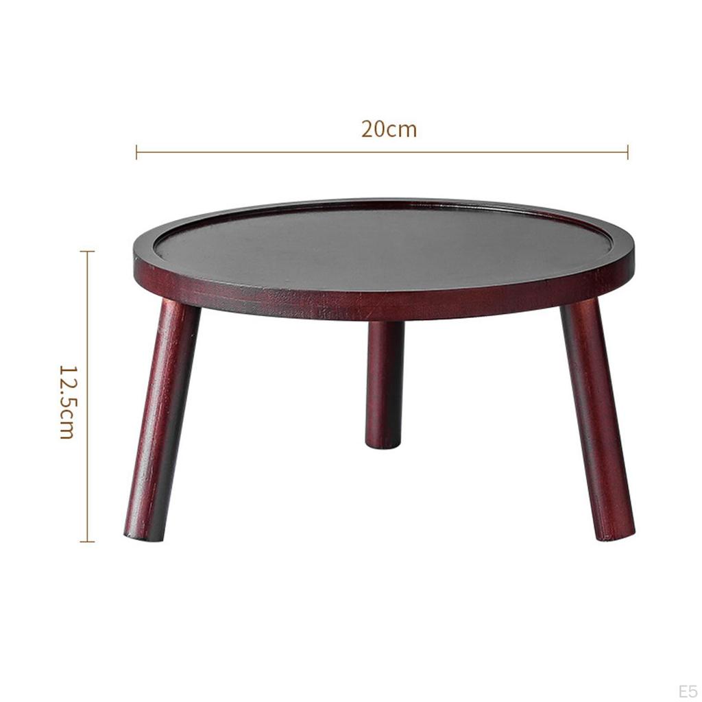 Suport pentru ghiveci de flori, suport din lemn pentru plante, suport pentru masă, ghivece de birou, raft pentru plantator pentru terasă