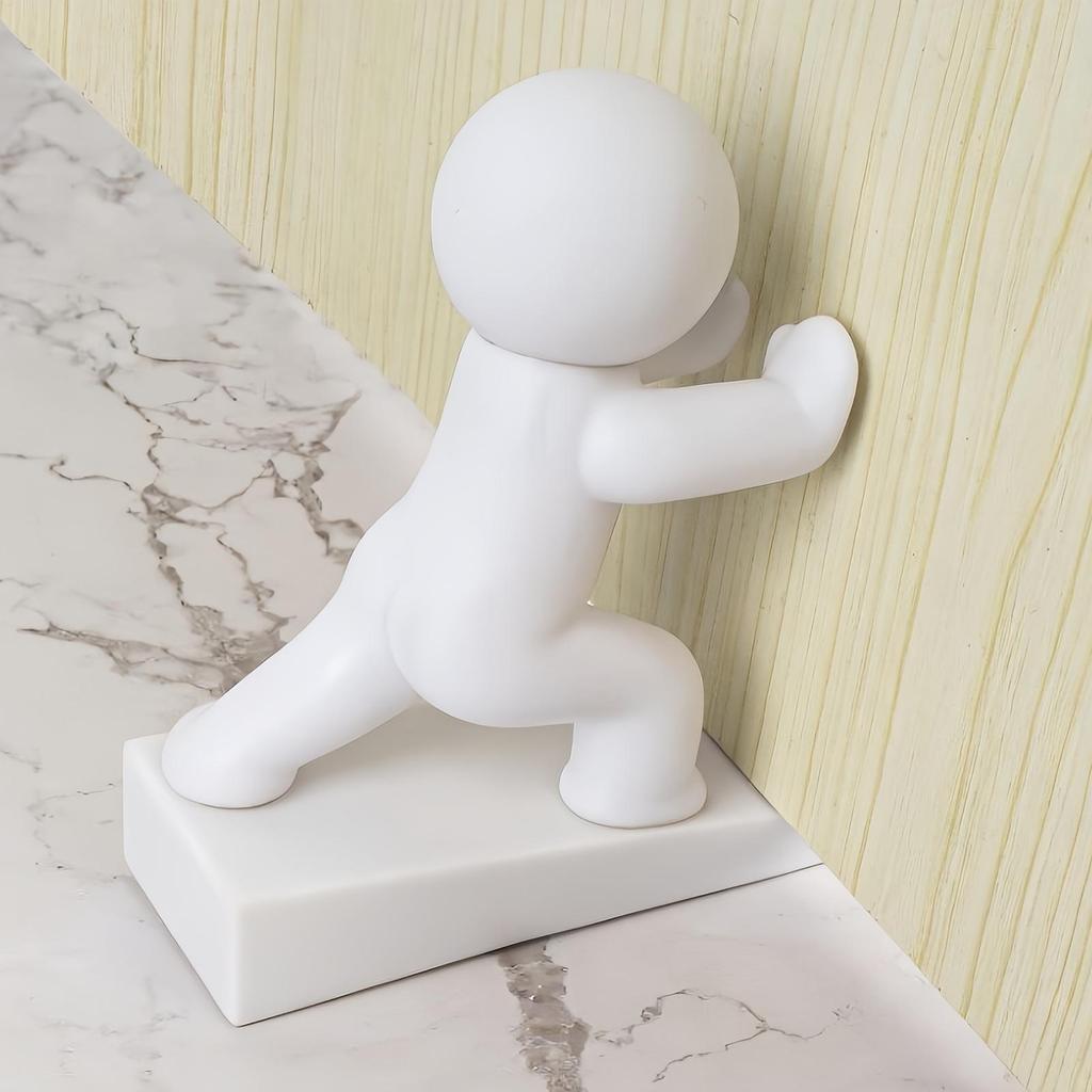 Cute Door Stopper Figurine Doorstop Pet Friendly Wedge Holder Home Door Stopper Bedroom Apartment Dormitory Safety Accessories