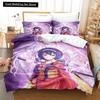 3D Print Anime Kawaii Girl Kyouka 2/3pcs Bedding Set Single Twin Full Queen King Size Bed Set Adult Kid Bedroom Duvet cover Sets