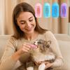4pcs/set Bite Resistant Pet Finger Cots Silicone Oral Cleaning Tool Pet Teeth Cleaning