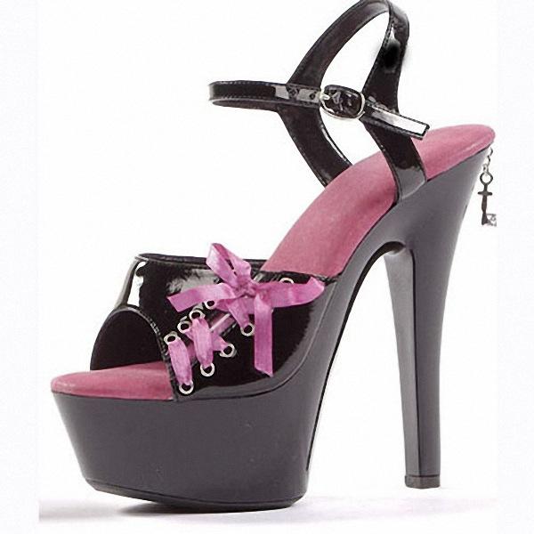 

15 см осенняя женская обувь водонепроницаемая стол римские сандалии женские на высоком каблуке с открытым носком 46 розовый