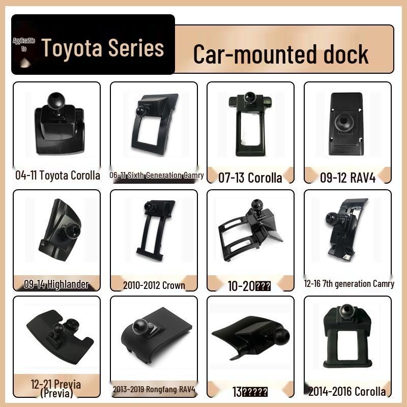 Toyota Car Mount Base for Highlander, Camry, Corolla, Levin, Reiz, RAV4, Avalon