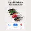 CC50 Rock Little Fatty Lure - 50mm, 7.5g with Alloy Steel Hook and Super Strong Bait