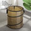 Collapsible Trash Can Waterproof Oxford Cloth Portable Camping Trash Can for Outdoor Balcony Garden