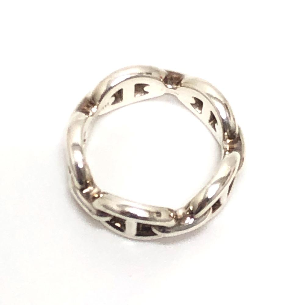 HERMES Chaine d'Ancre Accessory Jewelry Ring SV925 Silver