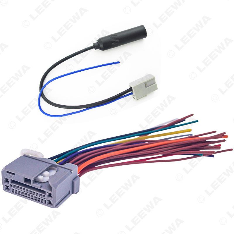Compatible Honda Civic Accord CRV CD Modification Wiring Adapter for Power and Speaker Connections