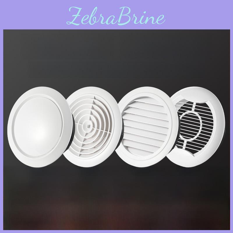 Vent With Circular Abs Shutter Mesh Cover For Fresh Air And Exhaust Duct Systems