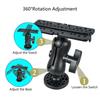 Fish Finder Mount Base Marine Fish Finder Mount Ball Mount Fish Finder Bracket 360 Degrees Rotation Fish Finder Holder