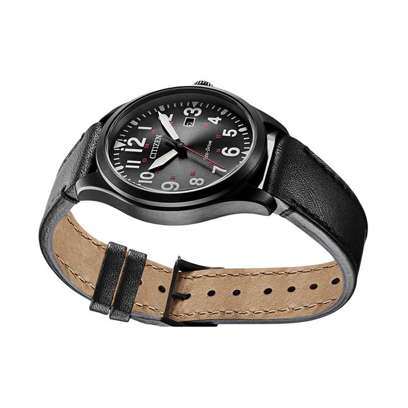 CITIZEN Ecology Drive Collection Light Powered Quartz Movement Cow Leather Strap Watch Men's Watches BM6835-23E