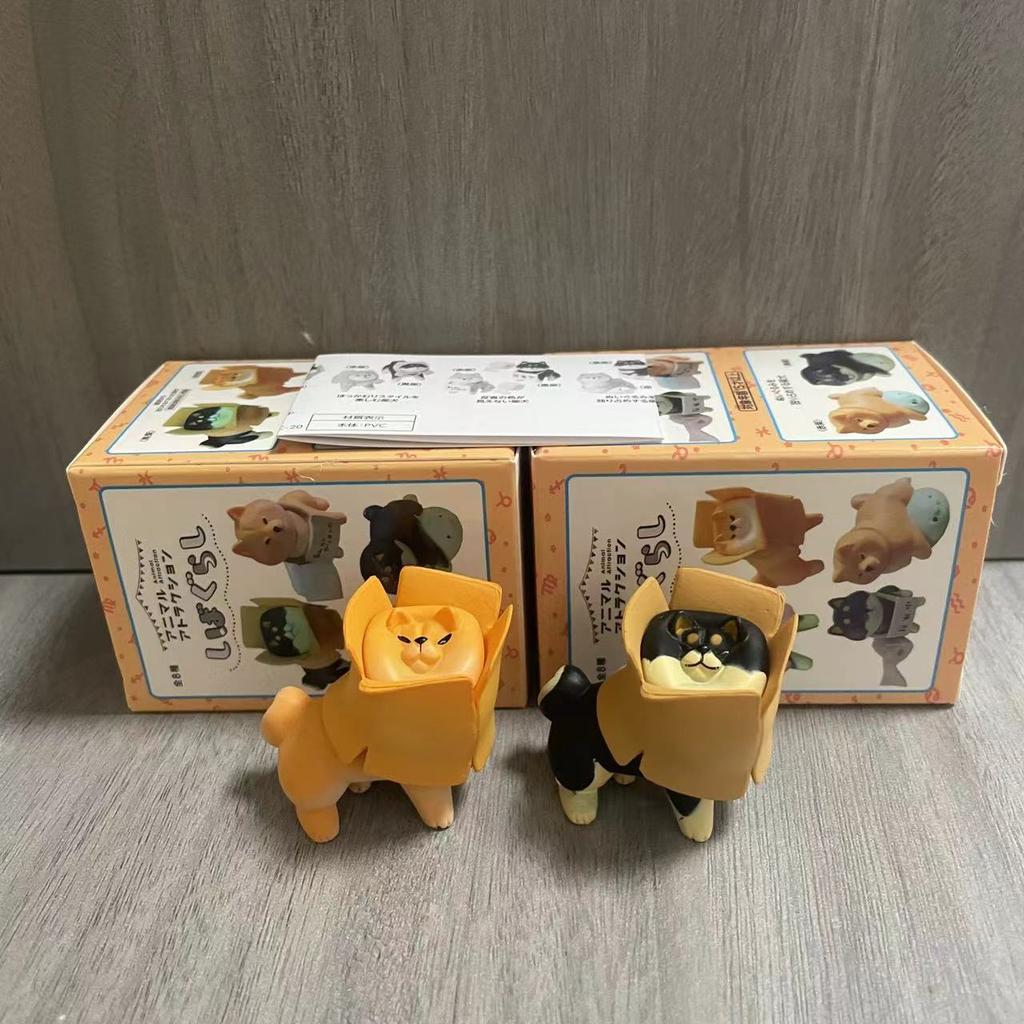 Shiba Inu Blind Box Kawaii Anime Dog Action Figure Toys Desktop Decoration Birthday Gift