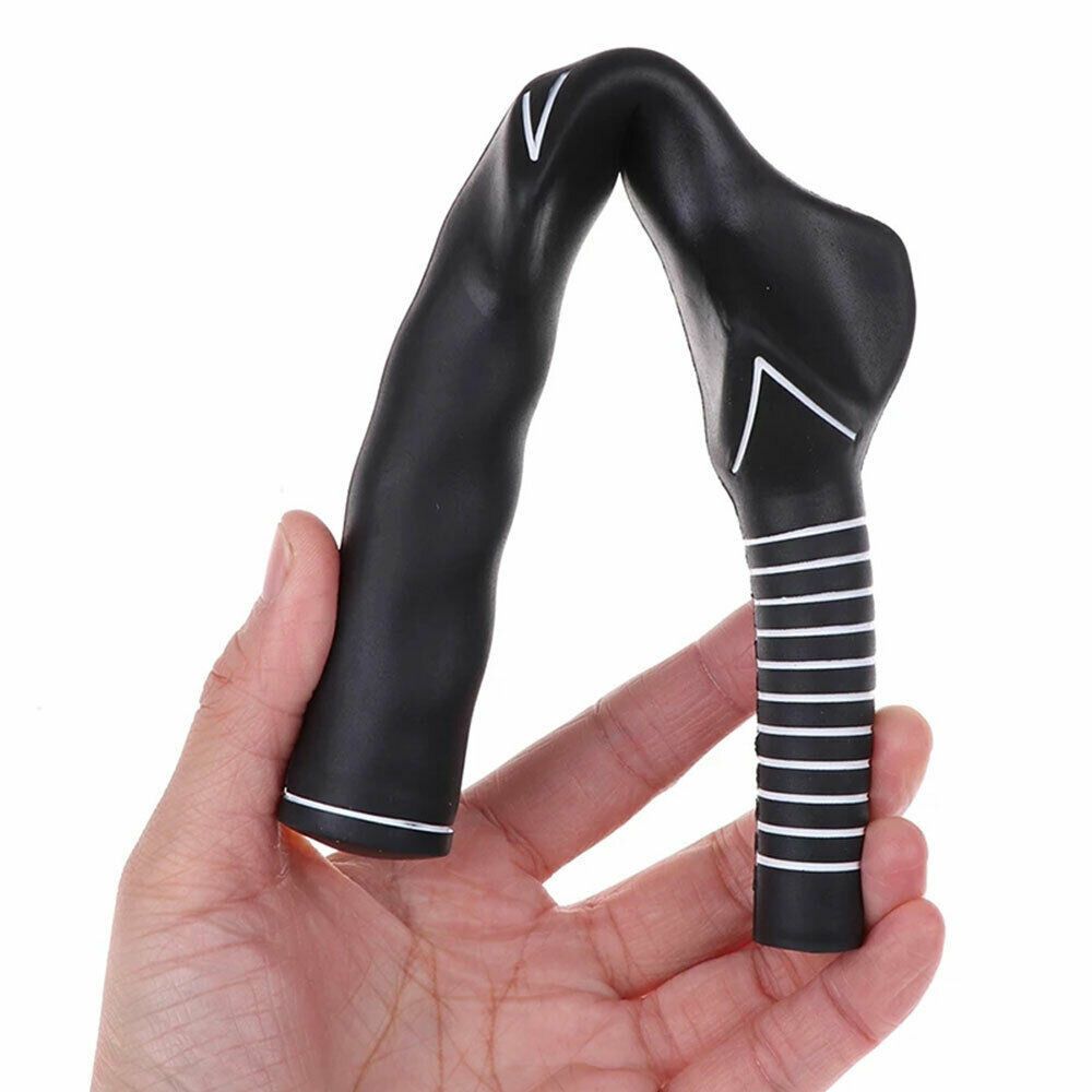 2Pcs Golf Tool Left-handed Rubber Golf Training Grip Golf Swing Grip Right-handed Practice Aids