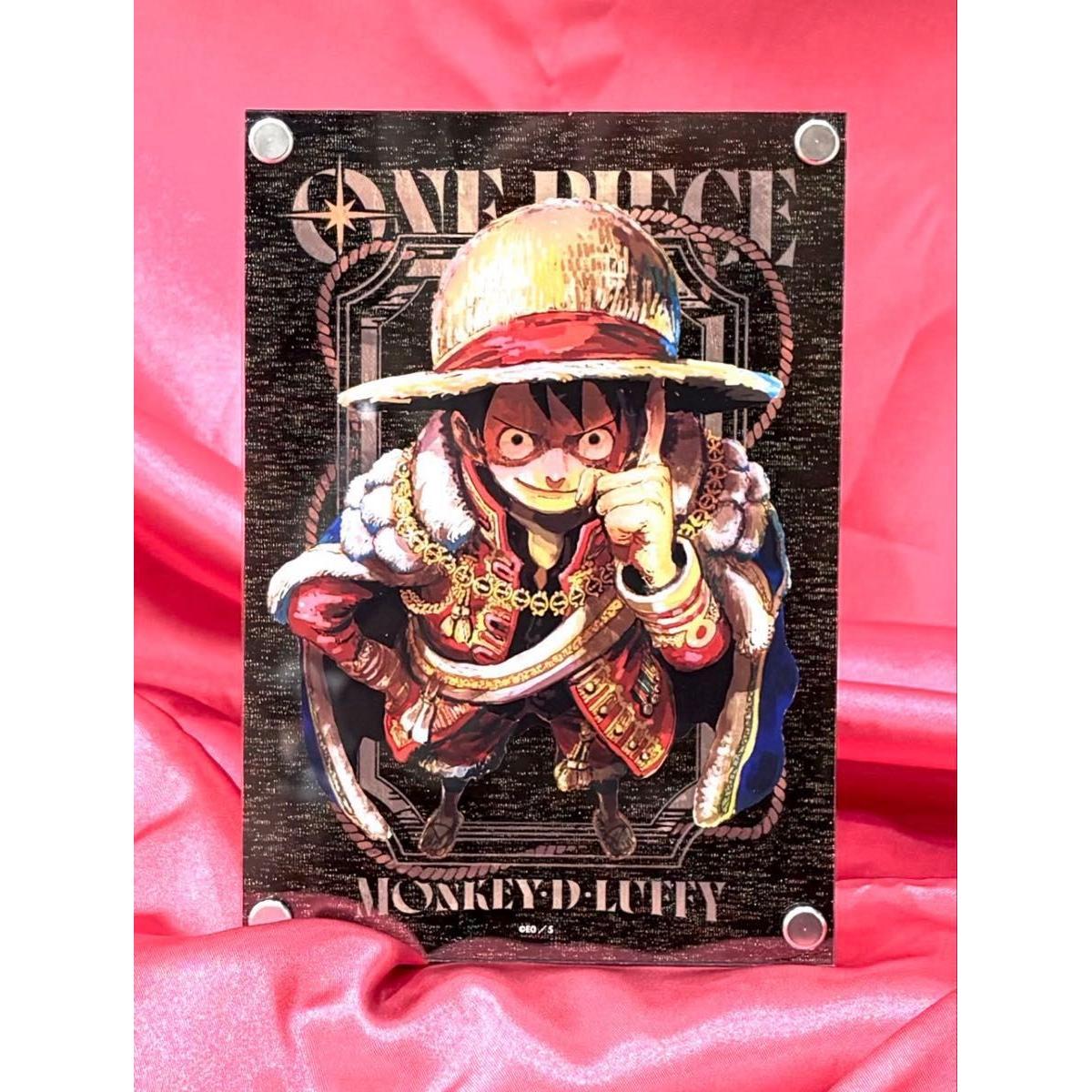 Used ONE PIECE Acrylic Stand Nishijin Ori Acrylic Board