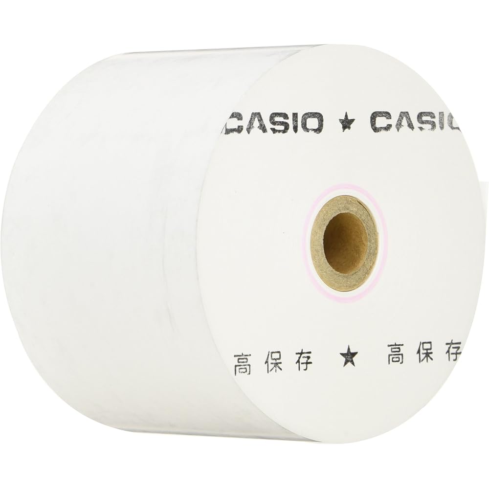 Casio Cash Register Roll Paper, 5-Pack, TRP-5880HX5
