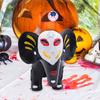Yousheng Halloween Elephant Cow Figurine Hand-painted Animal Resin Statue Sculpture Home Office Desktop Bookshelf Decoration Holiday Party Ornament