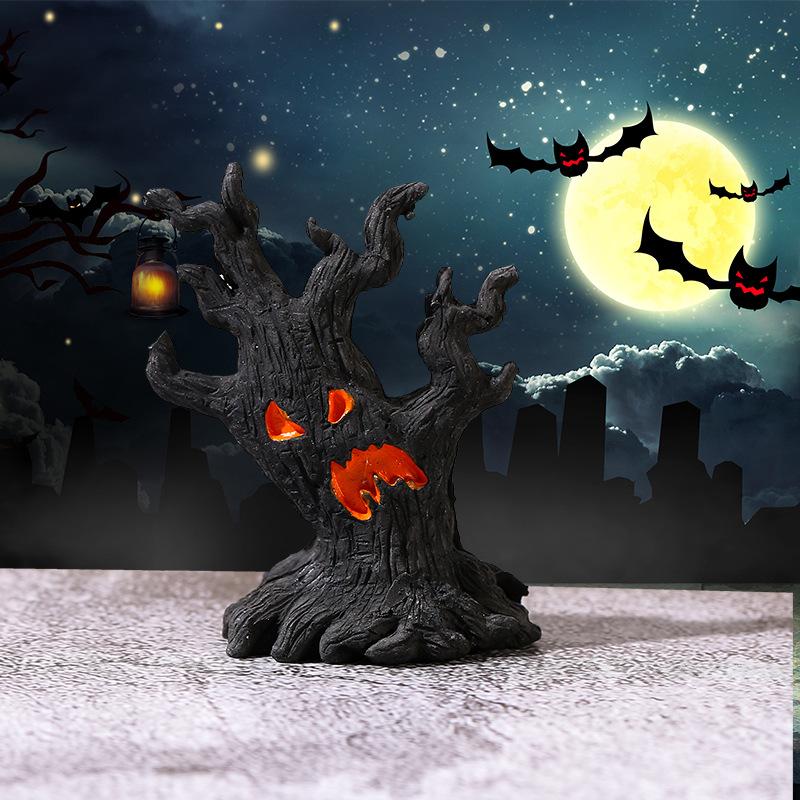

Halloween Ghost Figurine Ornament Creative Craft for Home Garden Party Decor Unique Festive Decoration Birthday Gift Friends