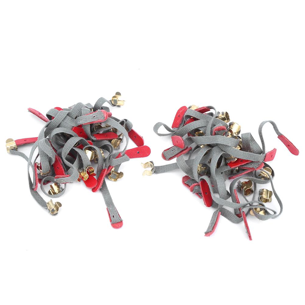 50 Stück Klaviersaiten Stimmreparaturteile Gebraucht Militärgrün Musikinstrumentenzubehör