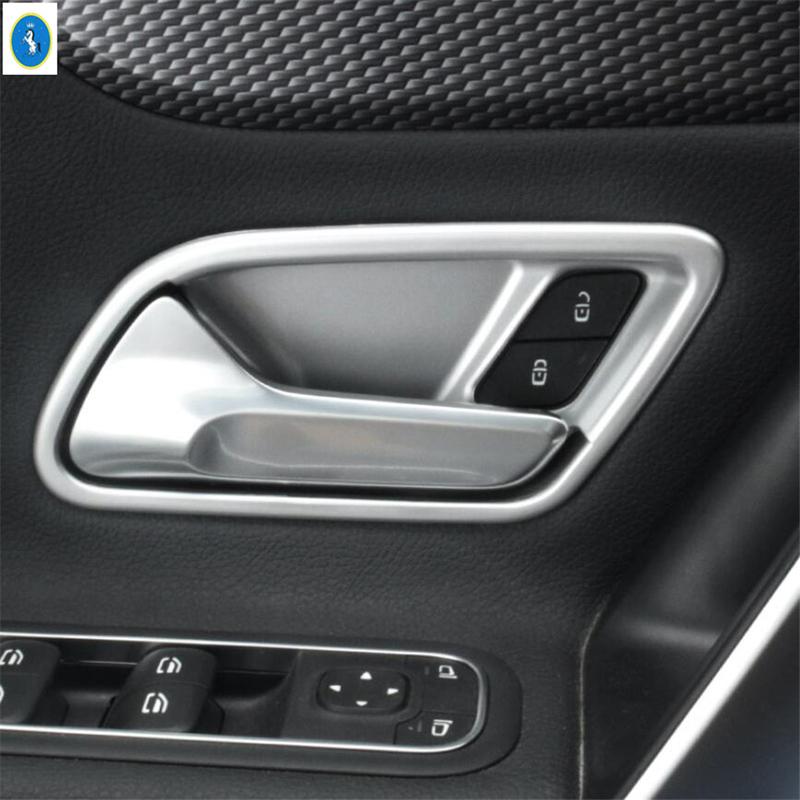 Matte Auto Glass Lift Button / Reading Light Decor Cover Trim Accessories For Mercedes-Benz A Class W177 A200 A220  - 2024