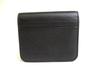 Authentic BALENCIAGA Black Leather Bifold Wallet Compact Wallet #a898  Refurbished