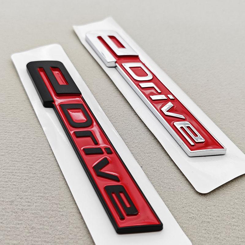 3D ABS Car Sticker eDrive Badge for BMW 330e 320e 530e 520e 340e 535e 325e I4 I5 I7 X3 X5 Rear Trunk Emblem Sticker Accessories Uq2