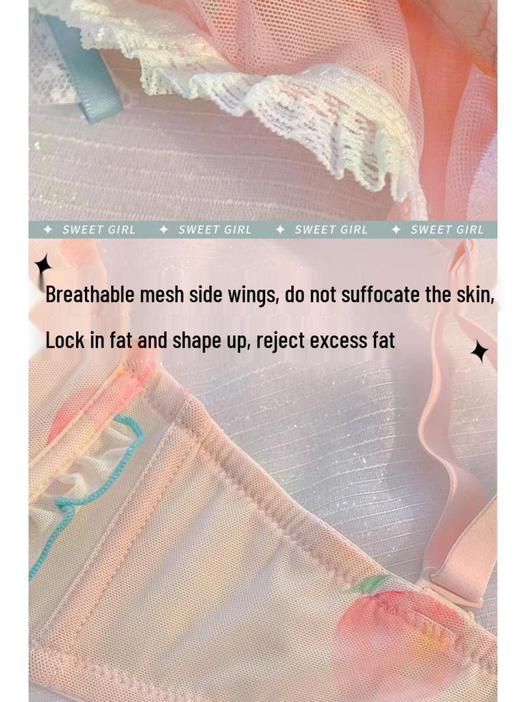 Sweet & Sultry: Japanese Style Ultra-Thin Rabbit Ears Bra – Summer Women's Underwear for a Subtle Look