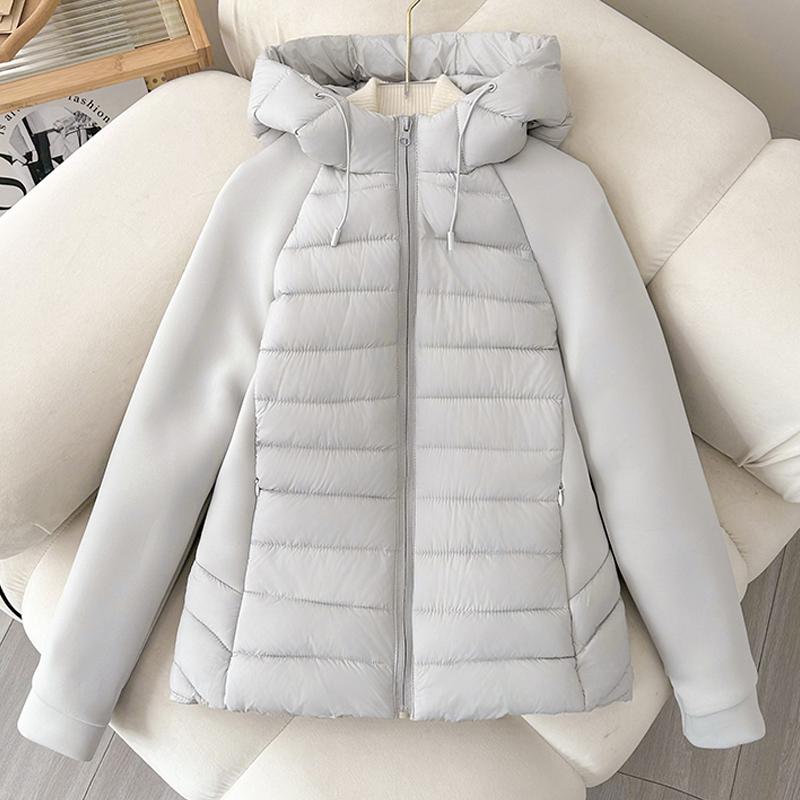 

Модные зимние куртки женские парки с капюшоном свободные толстые теплые верхняя одежда повседневные женские пальто 2XL