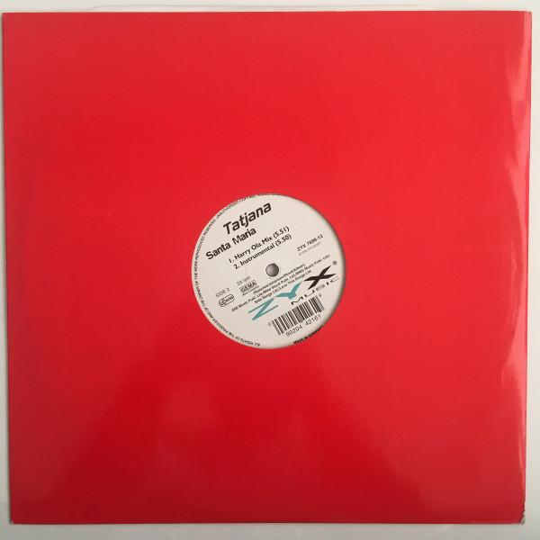 12inch Record TATJANA - Santa Maria ZYX789812 ZYX Music 1995 Germany Dance & Electronica Used