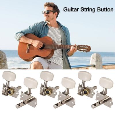 Akustikgitarren-Stimmwirbel Gitarrenstimmknöpfe Gitarrensaiten-Knöpfe Gitarrenstimmmechaniken